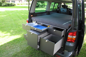 MAC Box Camper / Camping Box in volkswagen T5